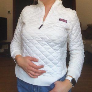 vineyard vines quilted quarter zip